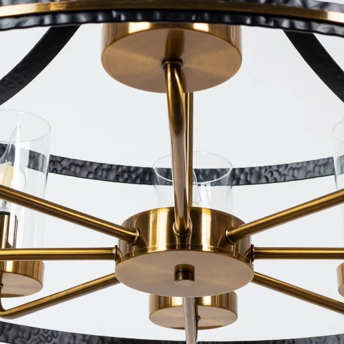 Подвесная люстра Arte Lamp AVIOR A7011SP-8BK фото 5