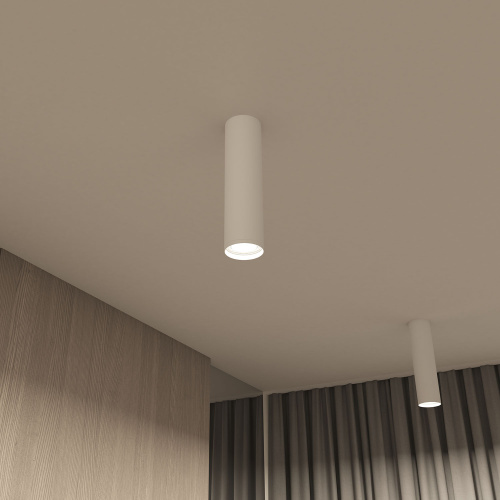 DK2052-WH Накладной светильник, IP 20, 15 Вт, GU10, белый, алюминий фото 2