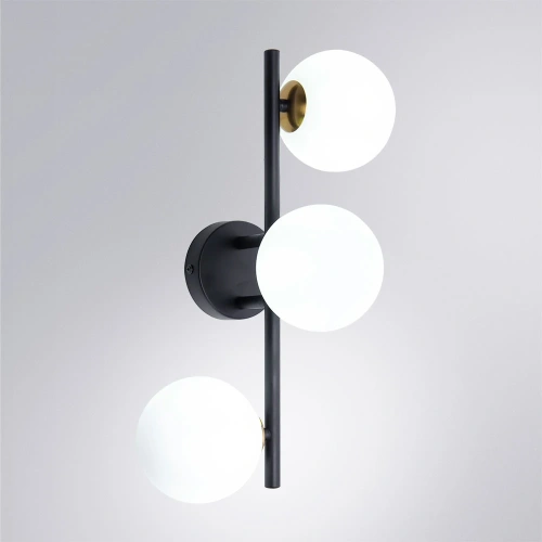 Настенно-потолочный светильник Arte Lamp GEMINI A2243PL-3BK фото 2 Настенно-потолочный светильник Arte Lamp GEMINI A2243PL-3BK фото 2
