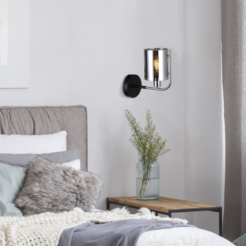 Настенный светильник Escada 671/1A E14*40W Chrome фото 6 Настенный светильник Escada 671/1A E14*40W Chrome фото 6