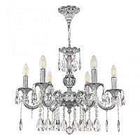 Люстра с хрустальными подвесками AL79101/6/175 A NW Bohemia Ivele Crystal (Богемия Ивеле Кристалл)