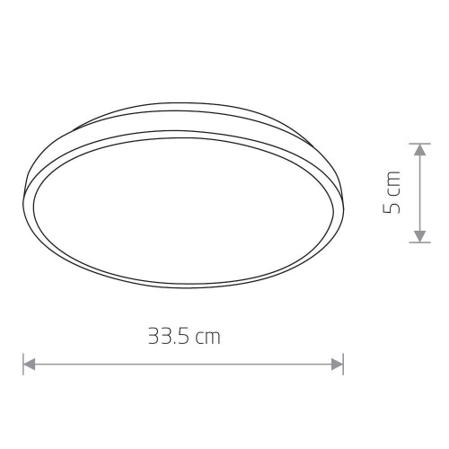Потолочный светодиодный светильник Nowodvorski Agnes Round Led 8207 фото 2