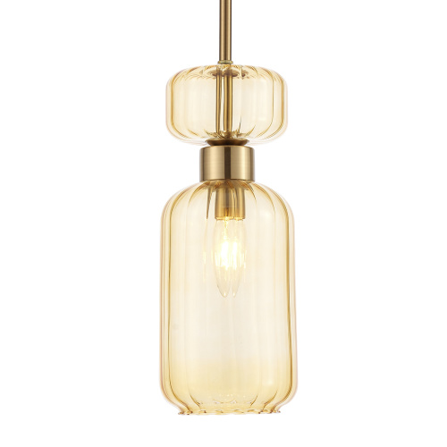 Подвесной светильник Escada 1141/1S E14*60W Antigue copper/Amber фото 3 Подвесной светильник Escada 1141/1S E14*60W Antigue copper/Amber фото 3