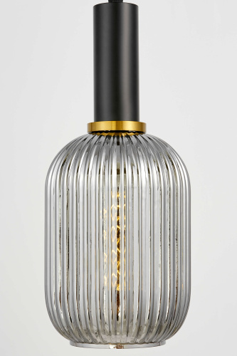 Подвесной светильник Lumina Deco Rico LDP 1218-1 GY+BK фото 2