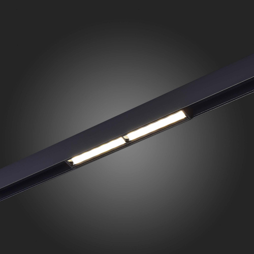 ST804.446.12 Магнитный трековый светильник Черный LED 1*12W 4000K 750Lm Ra>90 120° IP20 L220xW22xH46 SKYLINE 48 фото 5