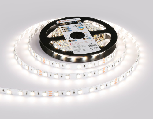Светодиодная лента 24В 5050 60Led 14Вт/м CCT 3000K-6500K IP20 5м фото 6 Светодиодная лента 24В 5050 60Led 14Вт/м CCT 3000K-6500K IP20 5м фото 6