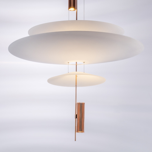 814532 2КОР! Люстра VIOLA LED 3x6W 560LM РОЗОВОЕ ЗОЛОТО/БЕЛЫЙ 3000K фото 8 814532 2КОР! Люстра VIOLA LED 3x6W 560LM РОЗОВОЕ ЗОЛОТО/БЕЛЫЙ 3000K фото 8