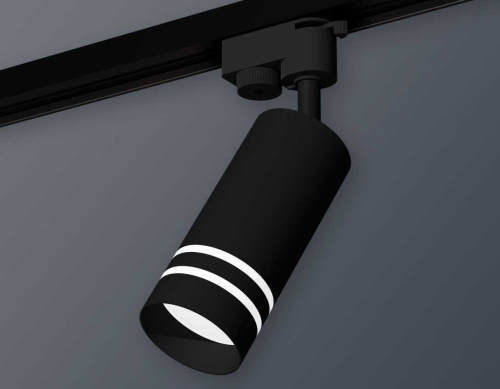 Комплект трекового светильника Ambrella light Track System XT6323121 SBK/FR черный песок/белый матовый (A2521, C6323, N6236) фото 2