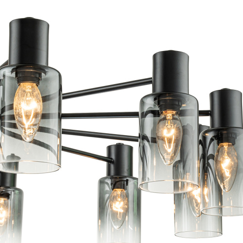 Светильник на штанге Escada 2120/12P E14*40W Black фото 4 Светильник на штанге Escada 2120/12P E14*40W Black фото 4