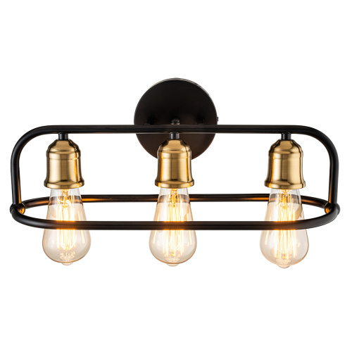 Настенный светильник Escada 659/3P E27*40W Black/Brass фото 4 Настенный светильник Escada 659/3P E27*40W Black/Brass фото 4