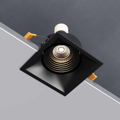 Светильник встраиваемый Punto черный 25017/01 фото 4