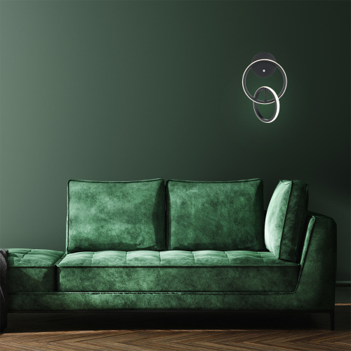 Настенный светильник Escada 10230/SG LED*34W Black фото 4 Настенный светильник Escada 10230/SG LED*34W Black фото 4