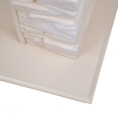 Каминокомплект ELFORD/РАЛЬФ Белый дуб с очагом Электроочаг SPARTA 25.5 фото 5