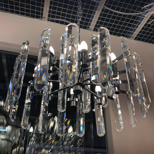 Люстра Cloyd ESTRADA C12 / Ø65 см - хром (арт.10274)