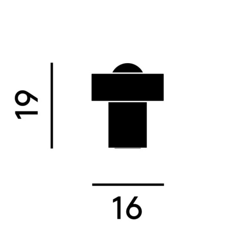 Настольная лампа Stone Portable Gold фото 2