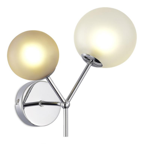 SLE1107-101-02 Светильник настенный Хром/Белый, Серый G9 LED 2*5W 4000K MALTE фото 3 SLE1107-101-02 Светильник настенный Хром/Белый, Серый G9 LED 2*5W 4000K MALTE фото 3