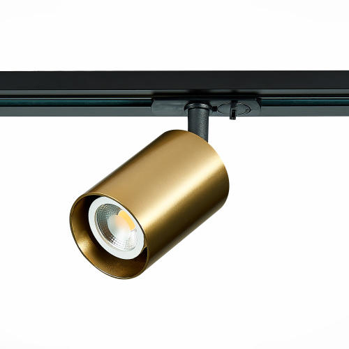 ST302.206.01 Св-к трек. Золотистый GU10 1*50W  IP20 L100xW70xH172 220V Без ламп BASE фото 5
