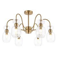 Светильник на штанге Escada 1141/6PL E14*60W Antigue copper/Clear