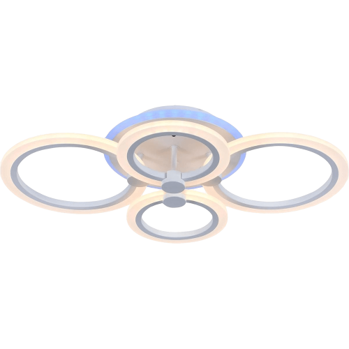 Потолочная светодиодная люстра Evoluce Cerina SLE500552-04RGB фото 10