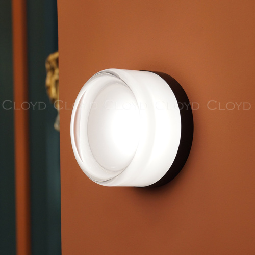 Бра Cloyd NANO W1 / шир. 14 см - черный - прозрачн. стекло (арт.20382) Бра Cloyd NANO W1 / шир. 14 см - черный - прозрачн. стекло (арт.20382)