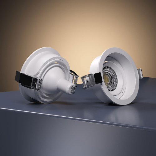 Светильник встраиваемый Tune белый 25014/01 фото 5