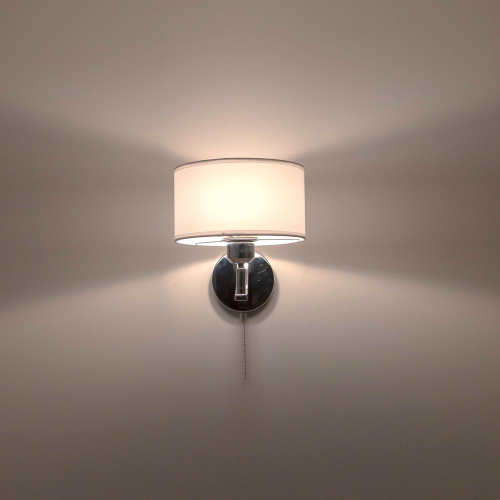 Citilux Эвита CL466310 Бра с белым абажуром и выключателем фото 7 Citilux Эвита CL466310 Бра с белым абажуром и выключателем фото 7