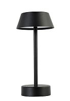Crystal Lux Аккумуляторная настольная лампа Crystal Lux SANTA LG1 BLACK
