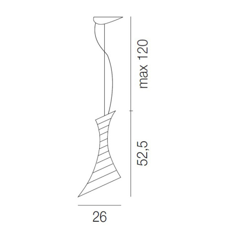 Подвесной светильник SP TWISTER G TO GR фото 3