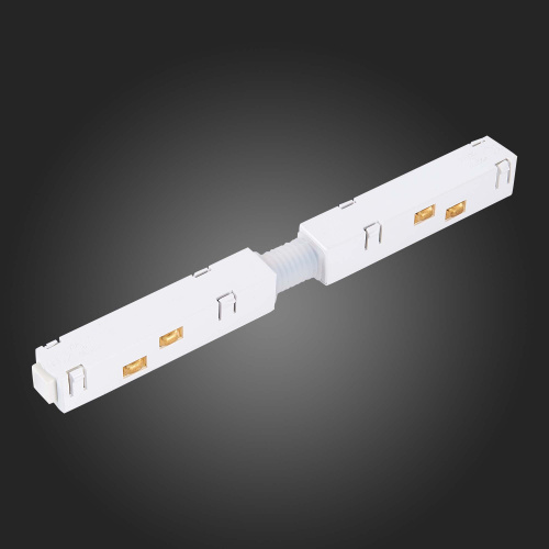 ST006.539.00 Коннектор питания прямой для магнитного шинопровода  ST-Luce Белый SKYLINE 48 фото 3