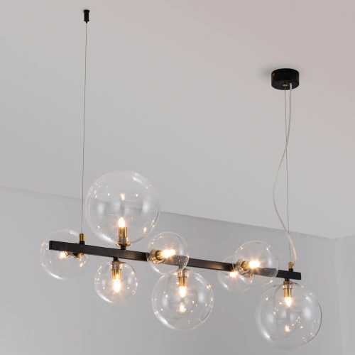 Подвесная люстра Arte Lamp VINCENT A7790SP-8BK фото 2