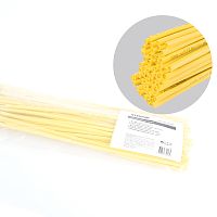 Термоусадочная трубка STEKKER 4,0/2,0 мм, длина 100 см., усадка 2:1, желтый HST-420-100YW