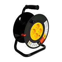 Катушка без провода 4-местная со шторками STD40