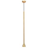 3884/1G HIGHTECH ODL20 349 золотистый/металл Подвесной светильник LED GU10 7W 220V PIPA