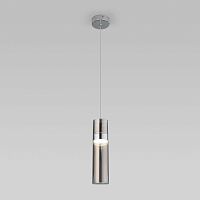 Подвесной светильник 50244/1 LED хром/дымчатый