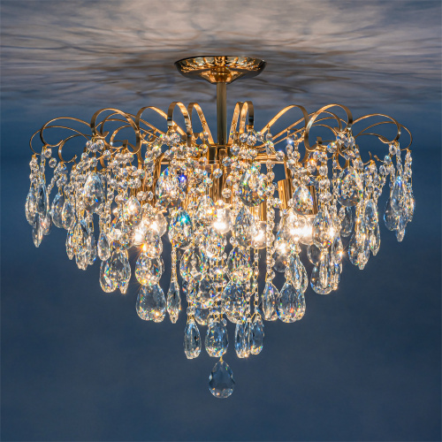 Потолочный светильник Escada 1113/7PL E27*60W White/Gold фото 2 Потолочный светильник Escada 1113/7PL E27*60W White/Gold фото 2
