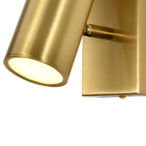 Настенный светильник Escada 10283/1 LED*6W Brass фото 3 Настенный светильник Escada 10283/1 LED*6W Brass фото 3