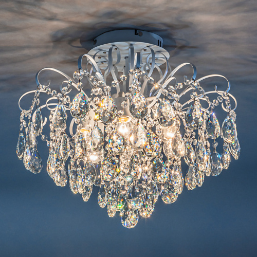 Потолочный светильник Escada 1121/6PL E27*60W White/Silver фото 5 Потолочный светильник Escada 1121/6PL E27*60W White/Silver фото 5