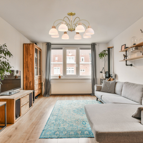 Светильник на штанге 150005/8R E27*60W Gold/Wood фото 2