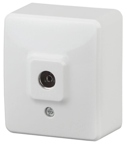 ТВ-розетка одиночная ЭРА Эксперт 11-3201-01 Б0020724 ТВ-розетка одиночная ЭРА Эксперт 11-3201-01 Б0020724