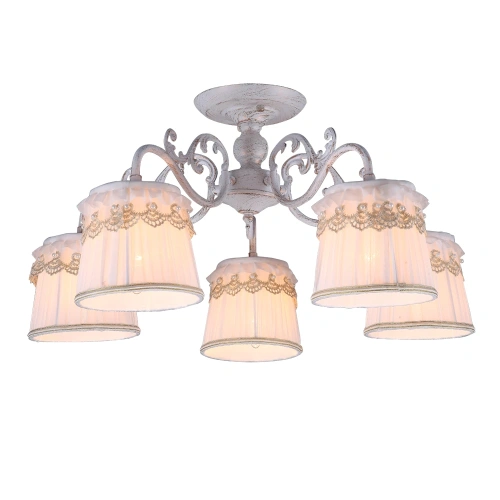Потолочная люстра Arte Lamp MERLETTO A5709PL-5WG Потолочная люстра Arte Lamp MERLETTO A5709PL-5WG