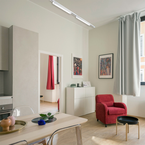 Трек Escada 20001TRU/02LED 30W 4000K белый матовый фото 5 Трек Escada 20001TRU/02LED 30W 4000K белый матовый фото 5