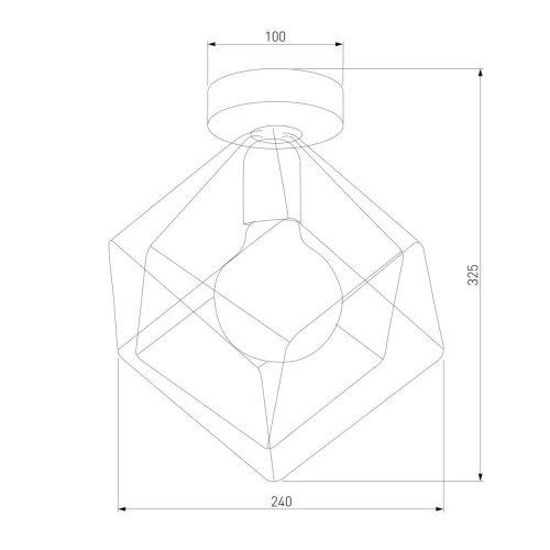 Потолочный светильник TK Lighting 2702 Alambre фото 3 Потолочный светильник TK Lighting 2702 Alambre фото 3