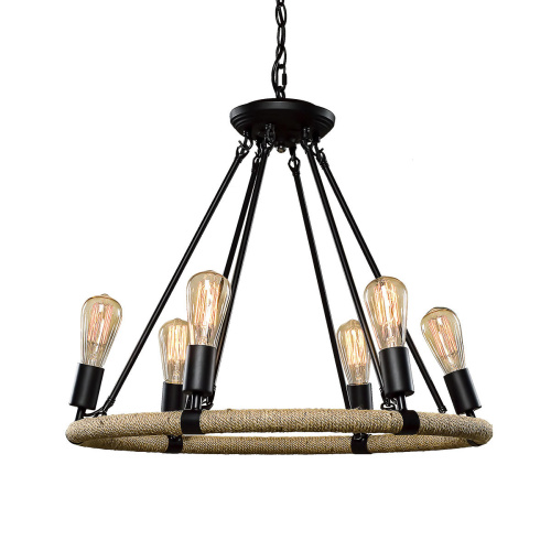 LOFT1861/6 Подвесная люстра LOFT IT Rope filament фото 3 LOFT1861/6 Подвесная люстра LOFT IT Rope filament фото 3