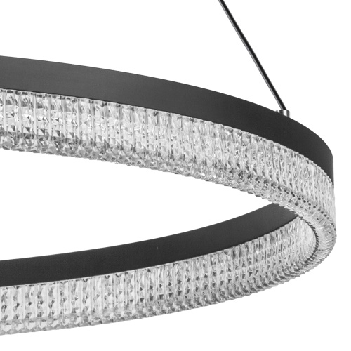 736187 Люстра ROTONDA 51W LED 2808LM 180G ЧЕРНЫЙ 3000K фото 4 736187 Люстра ROTONDA 51W LED 2808LM 180G ЧЕРНЫЙ 3000K фото 4