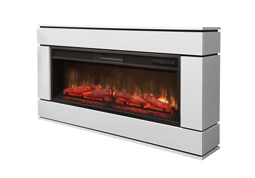 Каминокомплект ВЕГА ЛАЙТ Белый/Уни Неро с очагом Электроочаг JOKER/ДЖОКЕР 45 фото 2