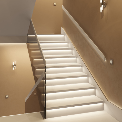 Перекрестный переключатель двухклавишный (слоновая кость) W1123003 фото 4