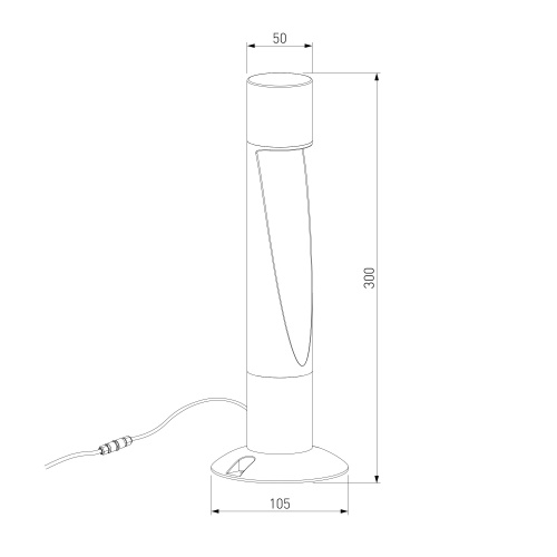 Ландшафтный светодиодный светильник Recess 3000K черный IP65 35177/S черный фото 2