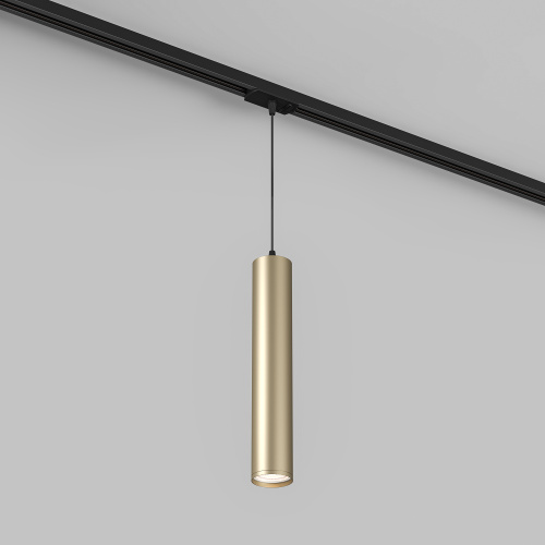 DK6210-BG Трековый светильник IP 20, 15 Вт, GU10, матовое золото с черным, алюминий DK6210-BG Трековый светильник IP 20, 15 Вт, GU10, матовое золото с черным, алюминий