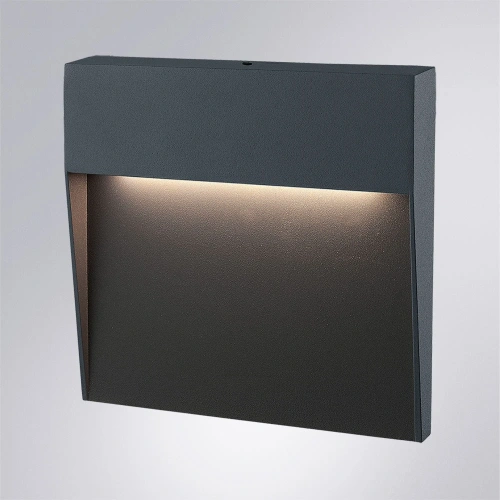Подсветка для лестниц Arte Lamp PIAZZA A3224AL-1BK фото 2