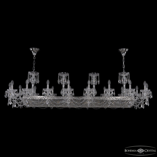 Люстра хрустальная 1453/18/195/1500 Ni Bohemia Ivele Crystal (Богемия Ивеле Кристалл) фото 3 Люстра хрустальная 1453/18/195/1500 Ni Bohemia Ivele Crystal (Богемия Ивеле Кристалл) фото 3